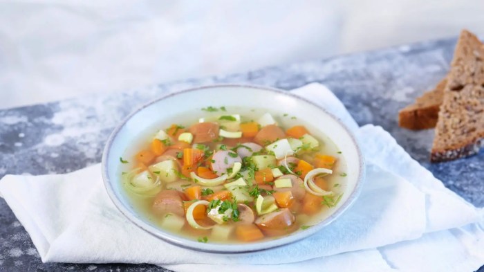Grønnsakssuppe med pølse: En smakfull og enkel oppskrift Grønnsakssuppe med pølse: En smakfull og enkel oppskrift