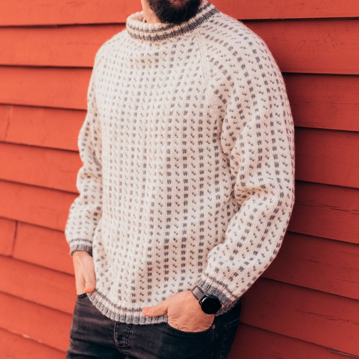 Strikk en islender raglan – Oppskrift og tips Strikk en islender raglan – Oppskrift og tips