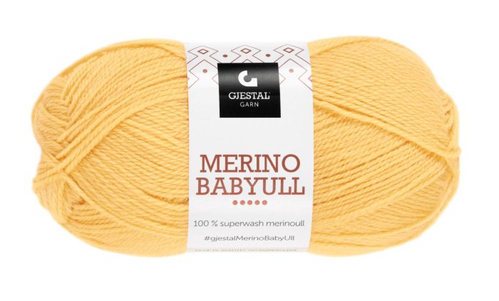 Gjestal Merino Babyull: Oppskrifter for myke og varme babyklær Gjestal Merino Babyull: Oppskrifter for myke og varme babyklær