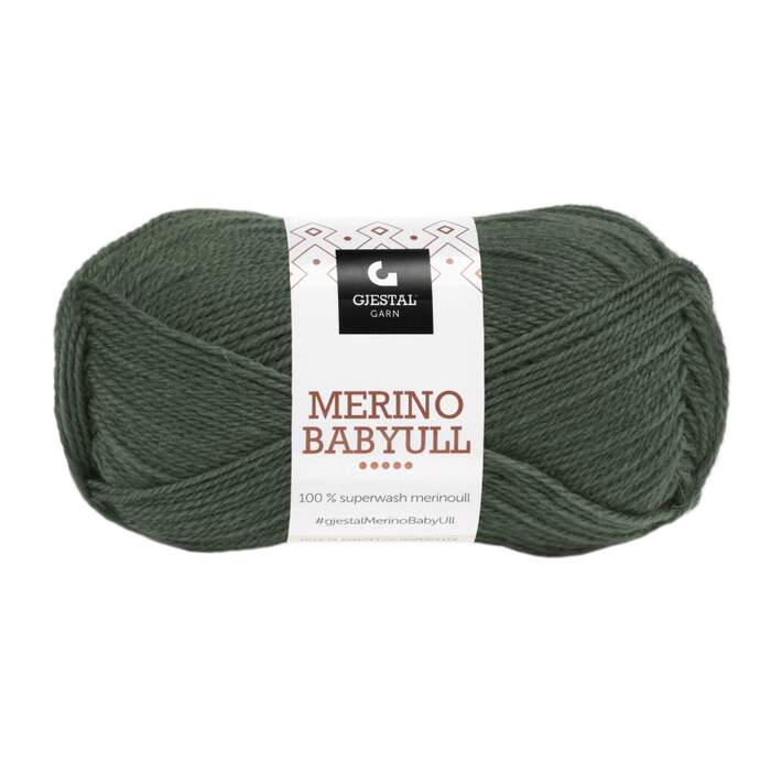 Gjestal Merino Babyull: Oppskrifter for myke og varme babyklær Gjestal Merino Babyull: Oppskrifter for myke og varme babyklær
