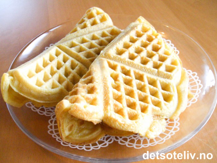 Lag deilige vafler uten melk - enkel oppskrift Lag deilige vafler uten melk - enkel oppskrift