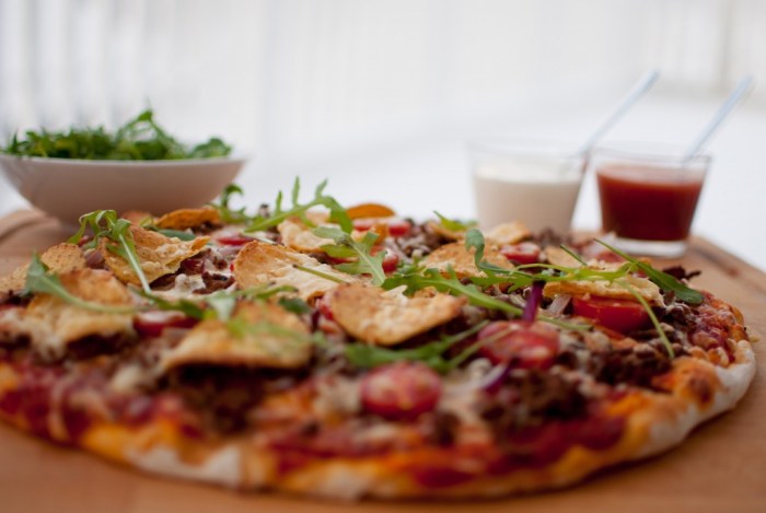 Jonas Tako Pizza: En eksotisk smaksopplevelse med sprø bunn Jonas Tako Pizza: En eksotisk smaksopplevelse med sprø bunn