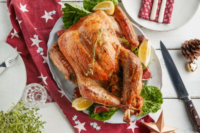 Fyll kalkunen med deilig stuffing Fyll kalkunen med deilig stuffing