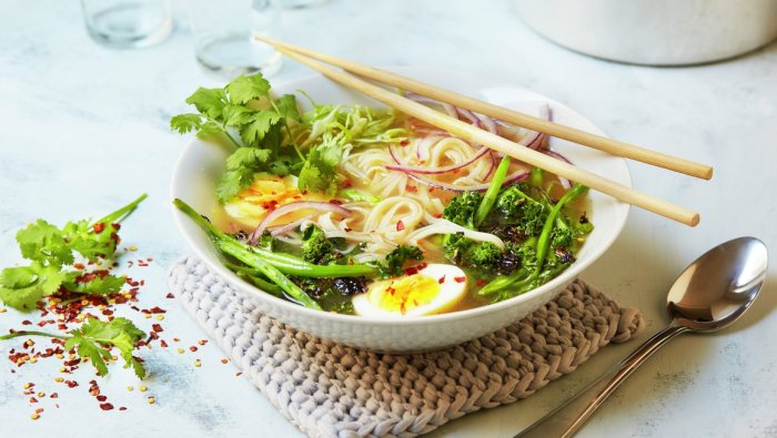 Lag deilig vegetarisk ramen med vår enkle oppskrift Lag deilig vegetarisk ramen med vår enkle oppskrift