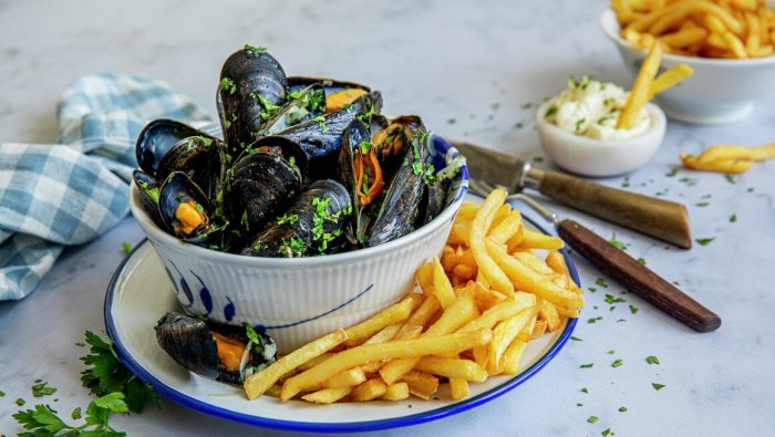 Moules Frites Oppskrift: En Kulinarisk Reise Gjennom Historie, Smak Og Kultur Moules Frites Oppskrift: En Kulinarisk Reise Gjennom Historie, Smak Og Kultur