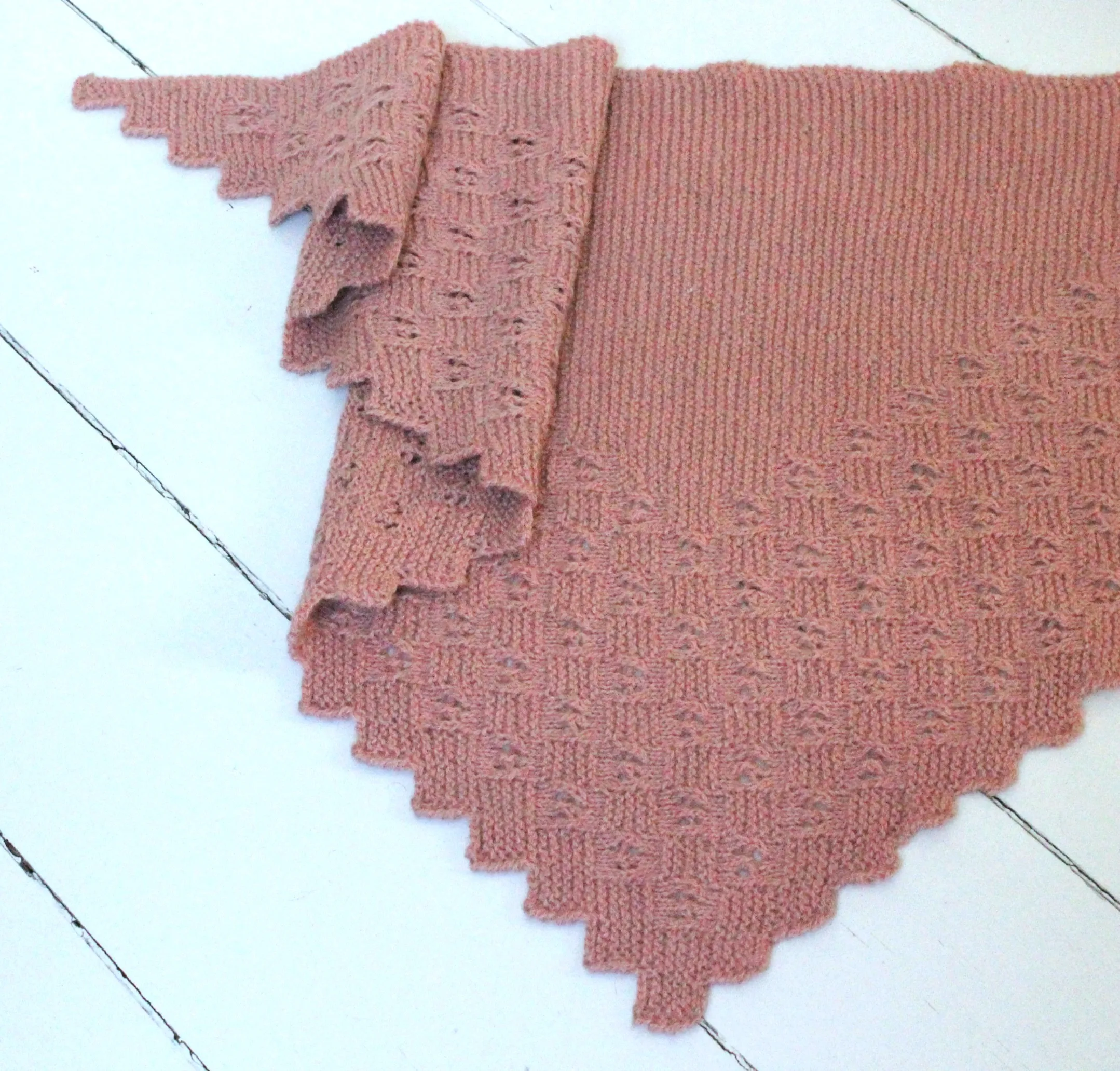 Enkelt sjal oppskrift