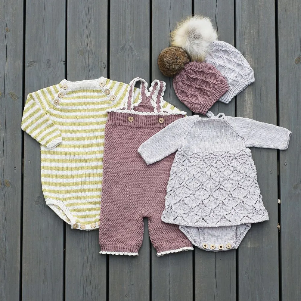 Heklet kjole barn oppskrift