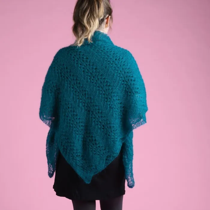 Litt jeg maskene hadde problemer få Enkelt sjal oppskrift