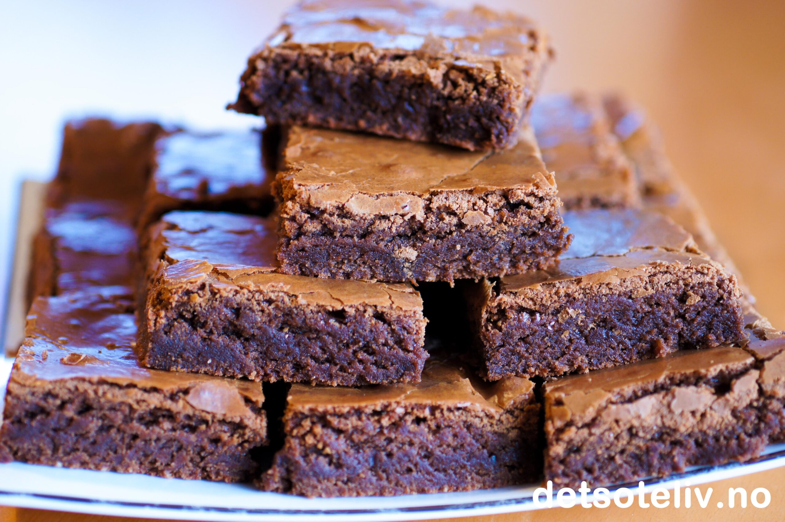 Brownies uten matblogg lillians trenger bake tavle velg Oppskrift brownies med kokesjokolade