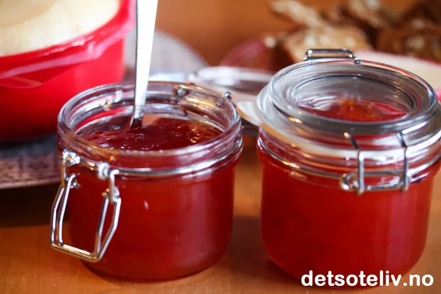 Appelsin trinesmatblogg trines matblogg lagret Chilimarmelade oppskrift