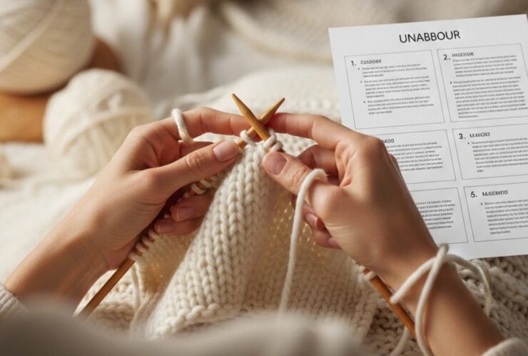 strikkeoppskrifter for nybegynnere uten forkortelser