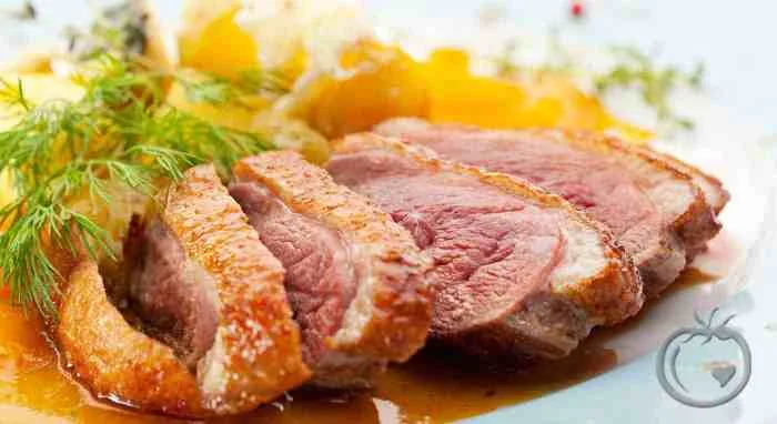 Andebryst-med-appelsinsaus