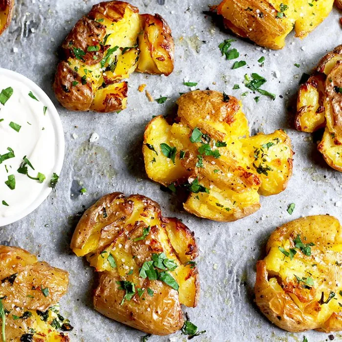 Recipe-Smashed-Potatoes-Crispy