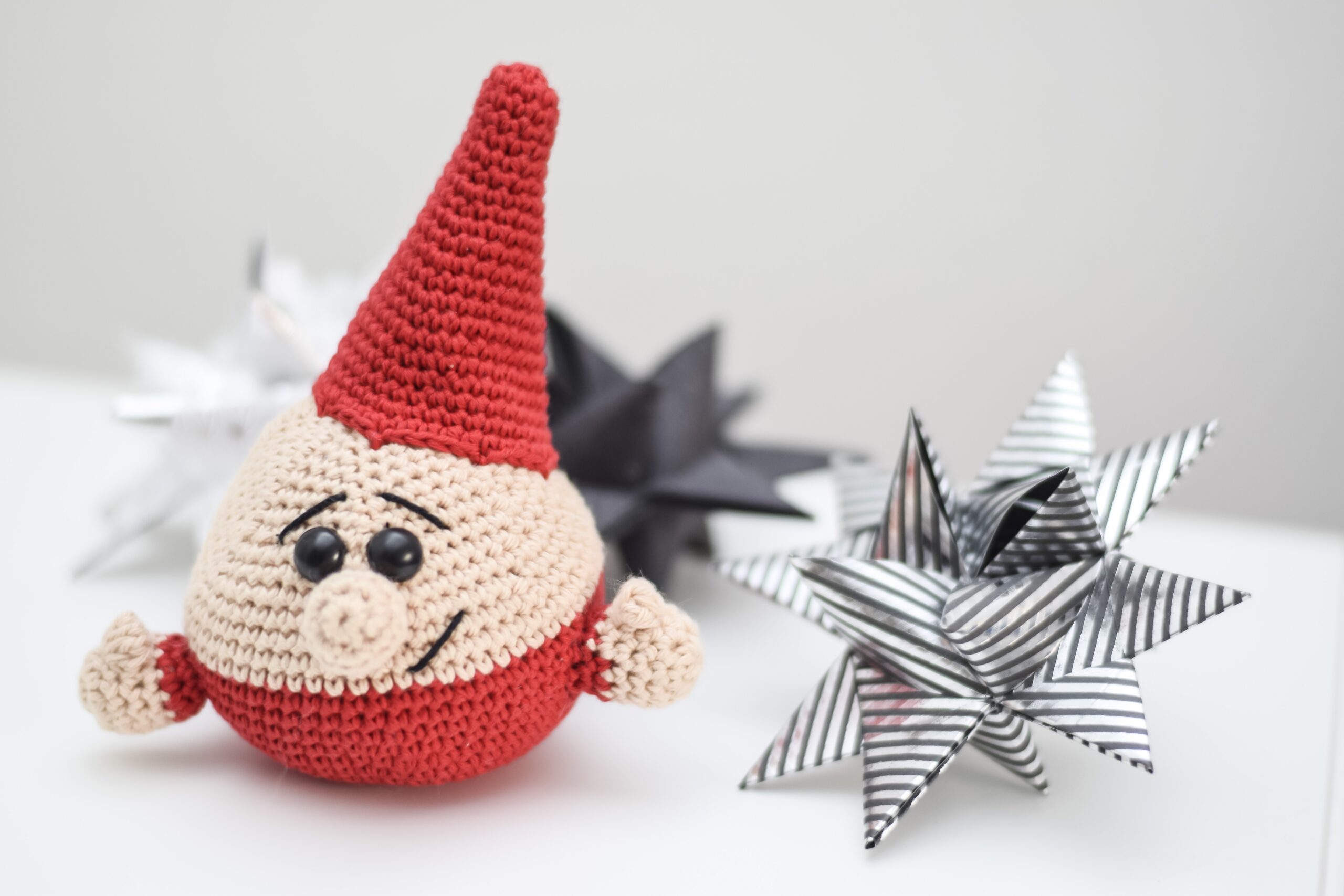 Strikket nisse gratis oppskrift