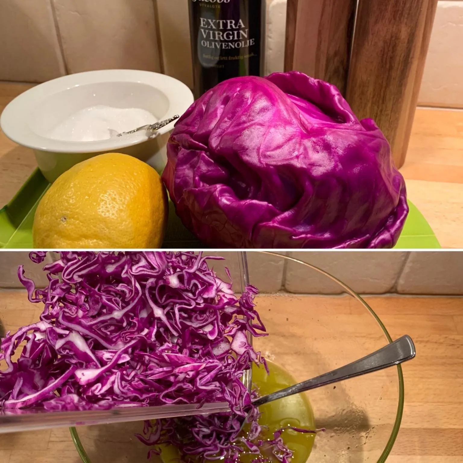 Rød spisskål oppskrift