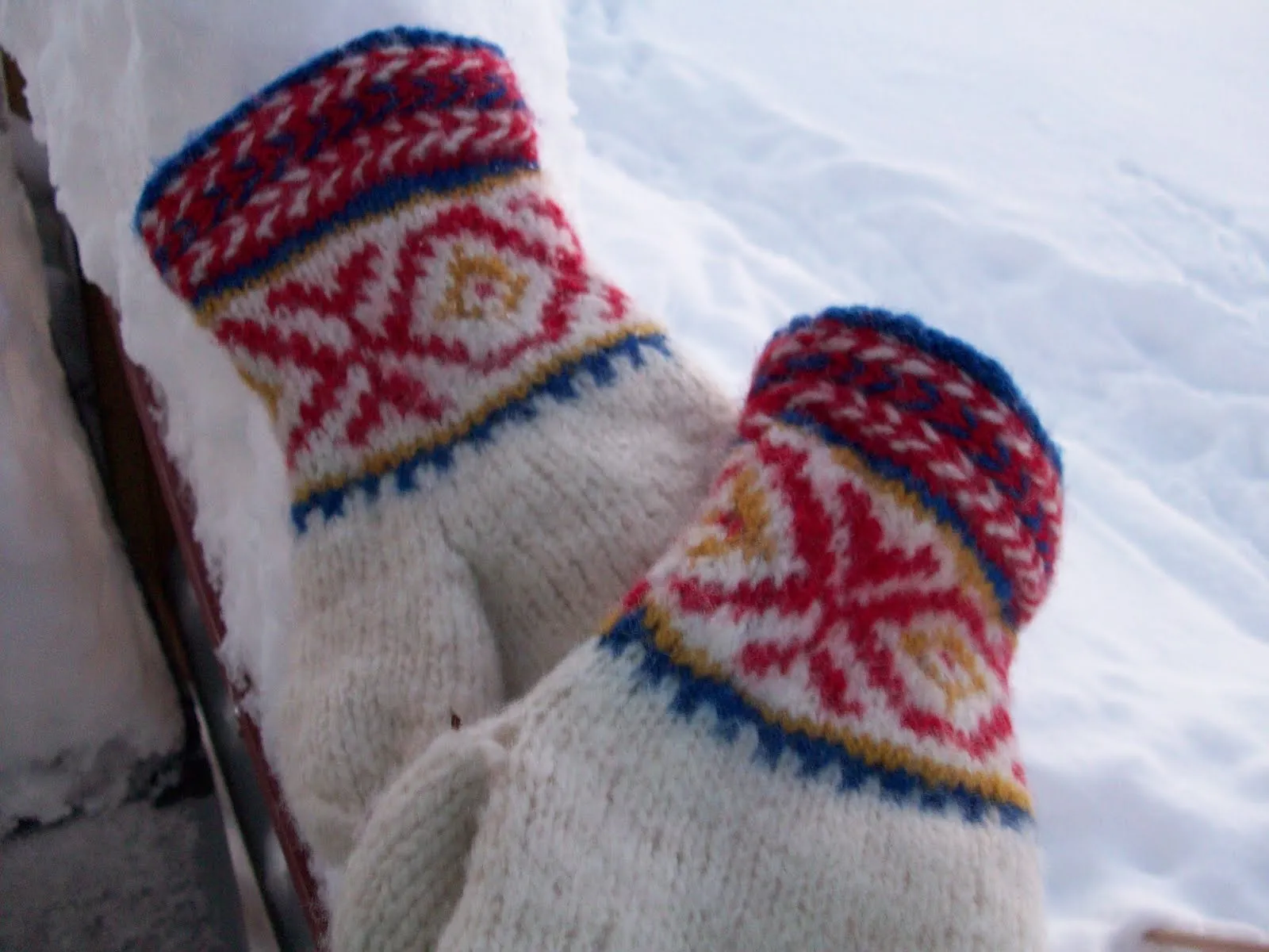 Samiske votter gratis oppskrift