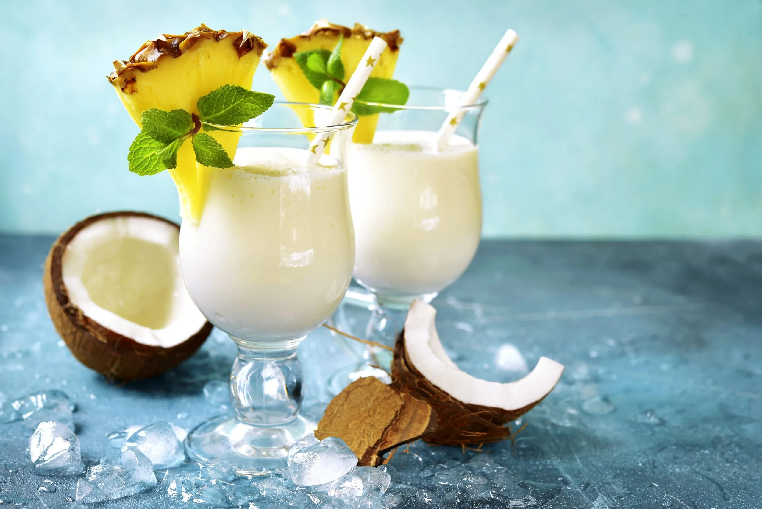 Pina colada oppskrift malibu