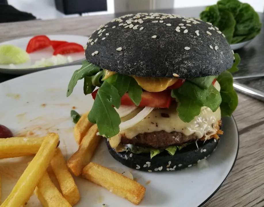 Saftig burger