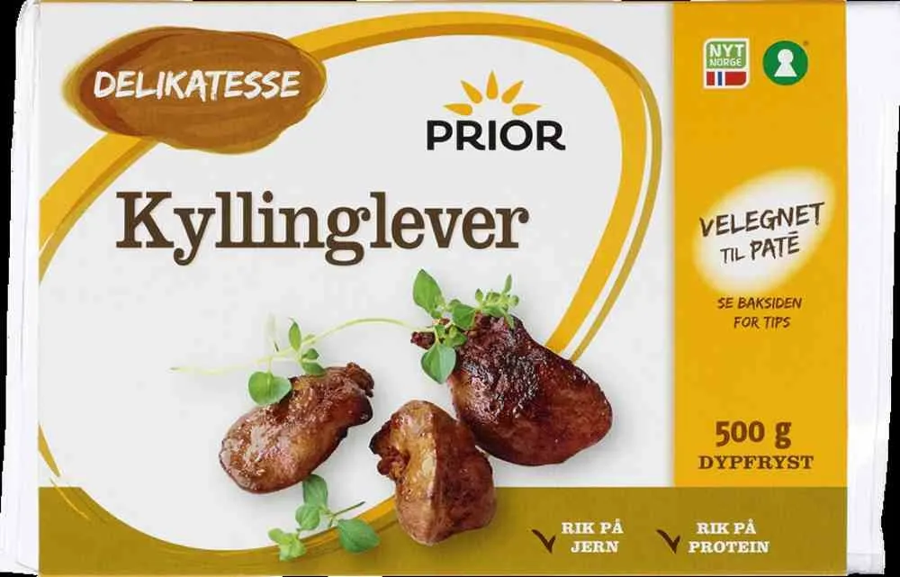 Kyllinglever oppskrift