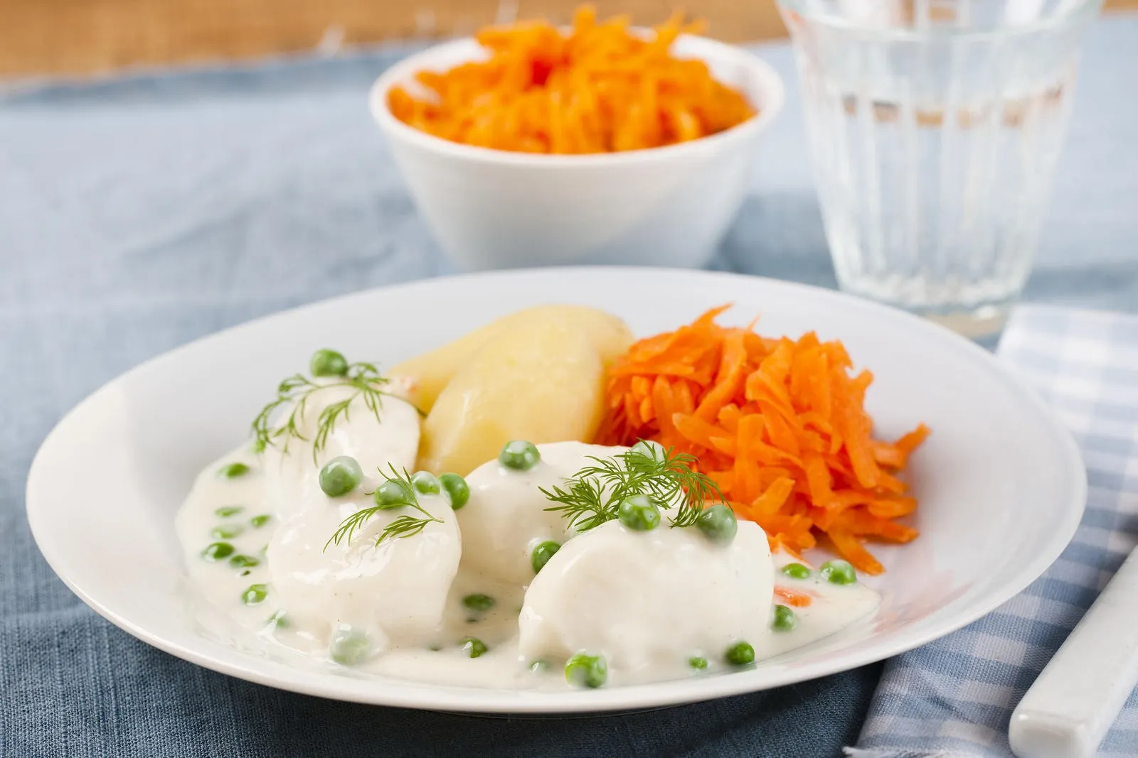 Oppskrifter med fiskeboller