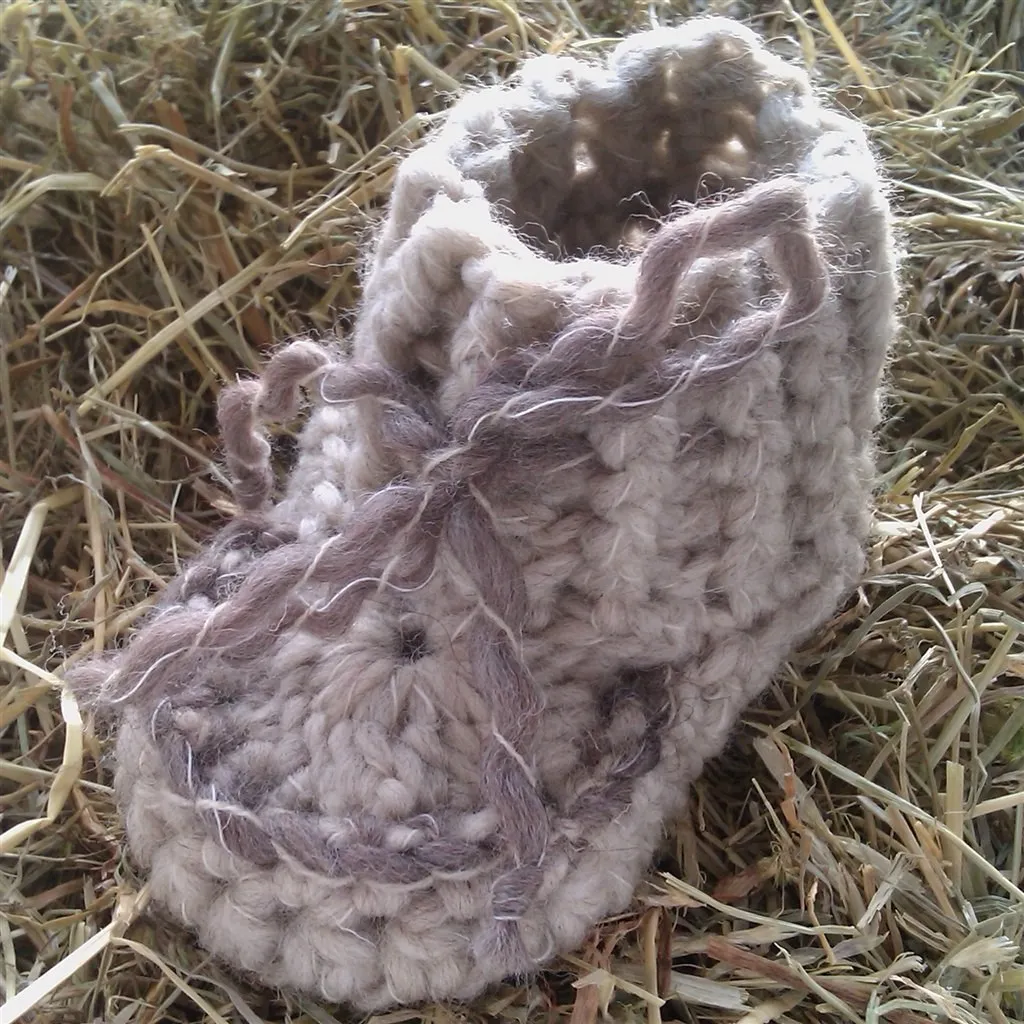 Hekle babysko gratis oppskrift