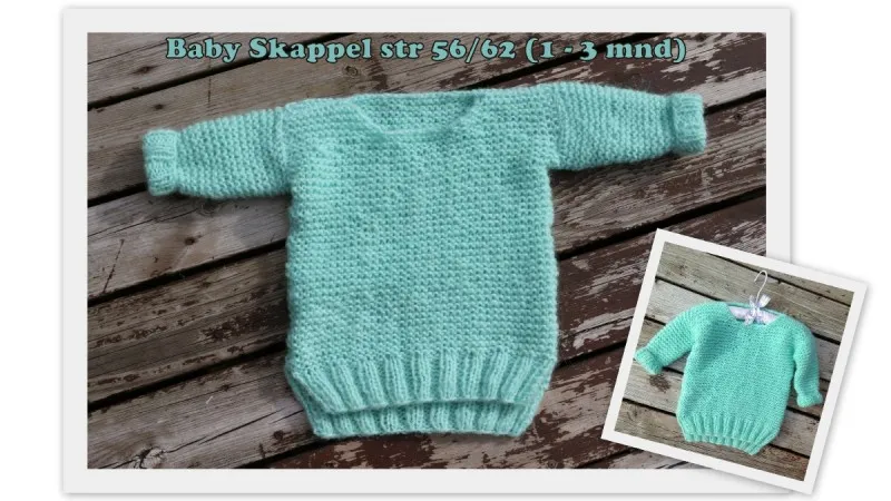 Skappelgenser oppskrift gratis