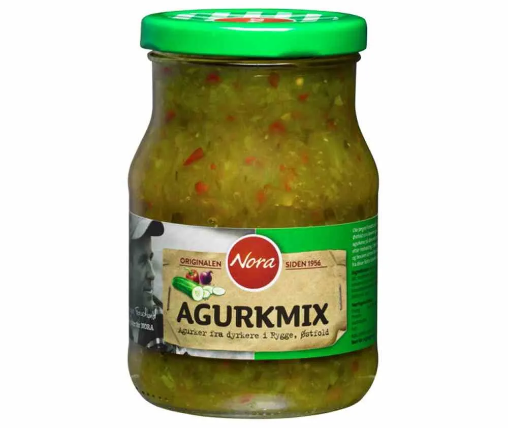 Agurkmix oppskrift