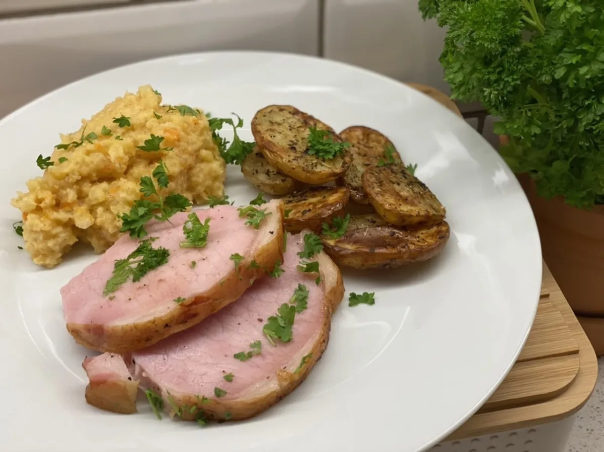 Svinekam uten ben oppskrift