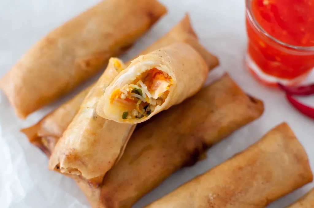 Vårrull oppskrift thai