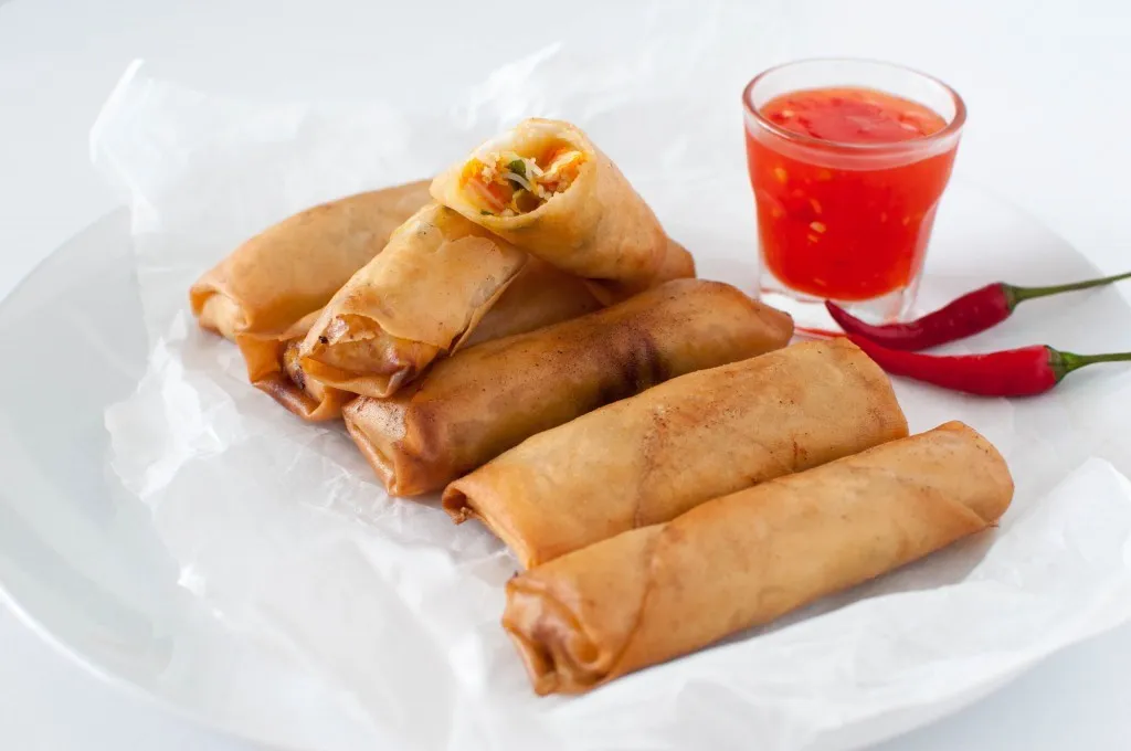 Vårrull oppskrift thai
