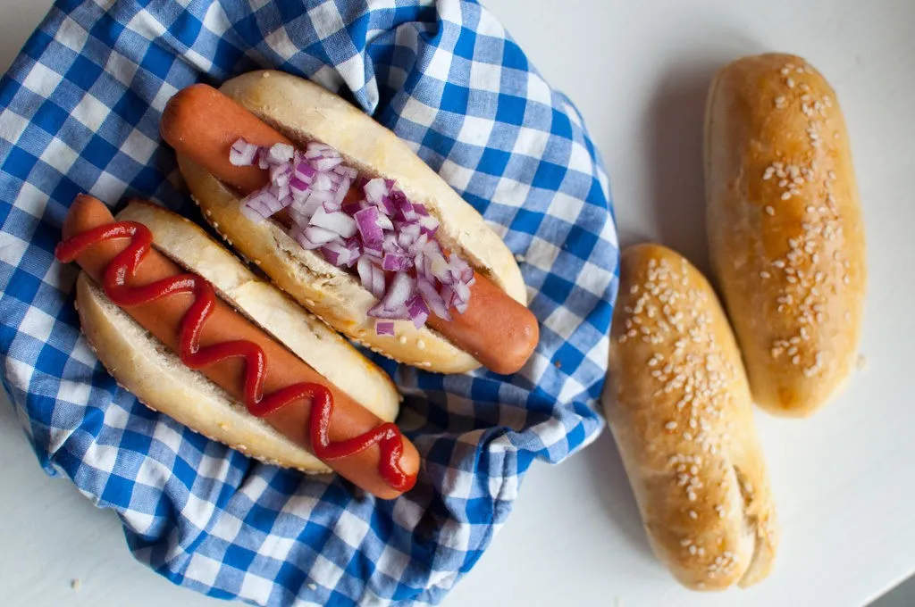 Pølsebrød oppskrift