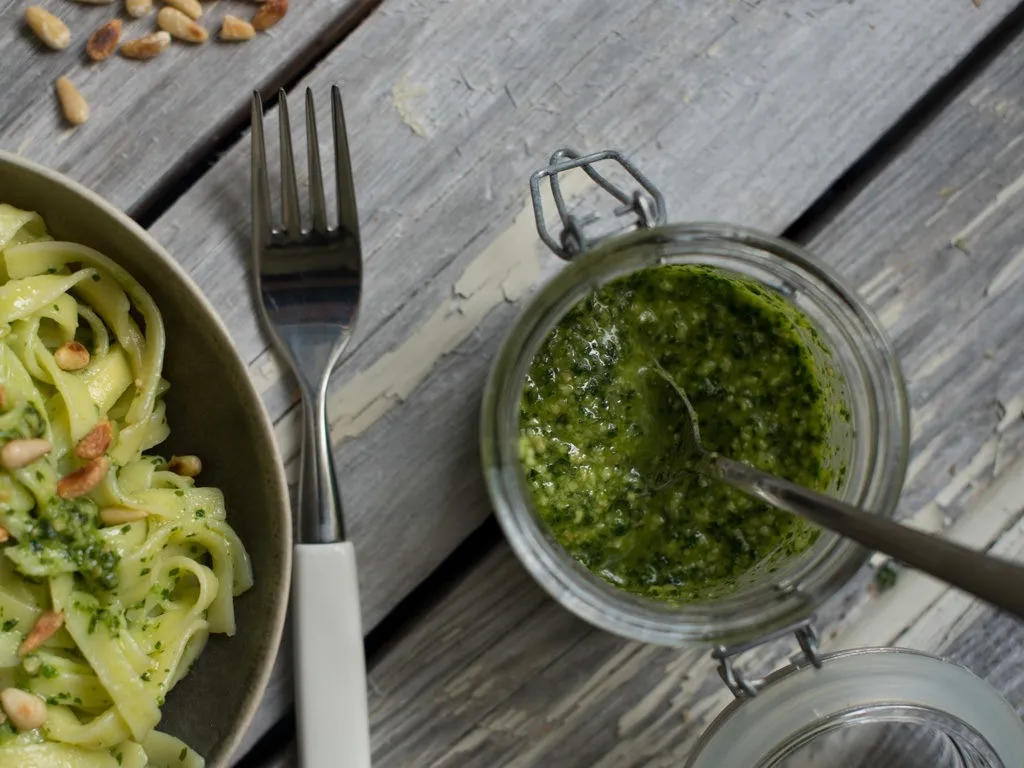 Ramsløkpesto oppskrift