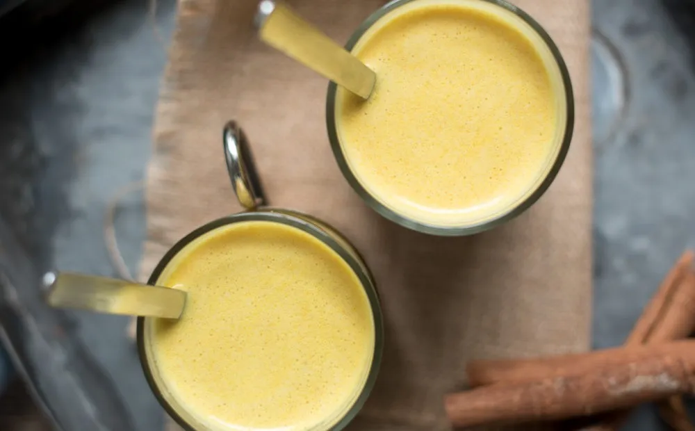 Golden milk oppskrift