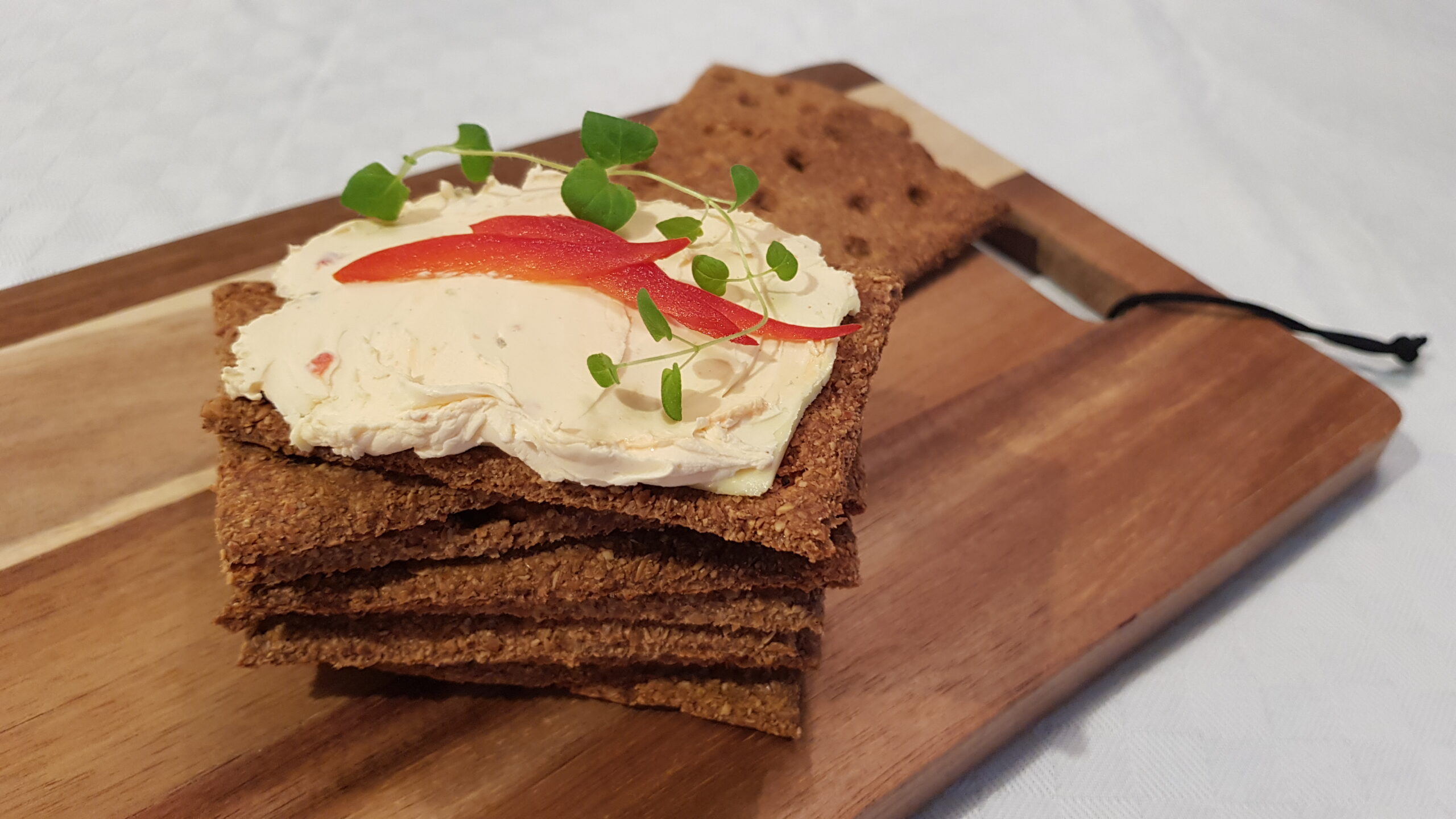 Lavkarbo knekkebrød oppskrift