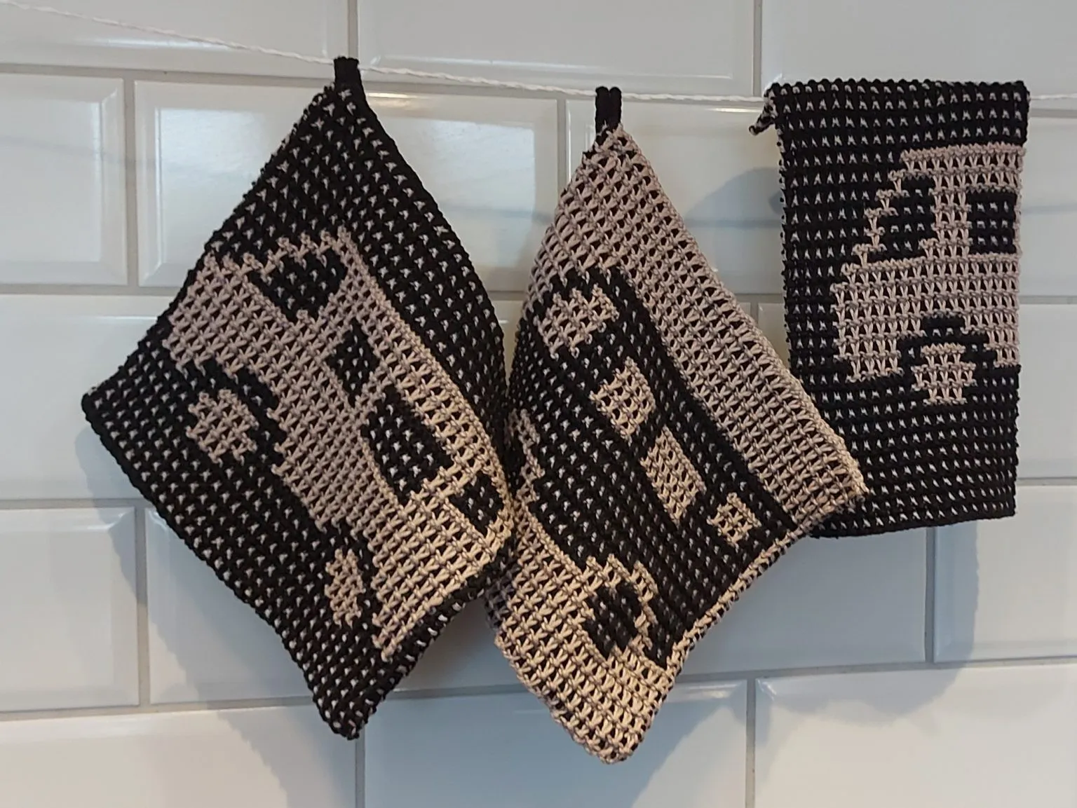 Grytekluter i vevstrikk oppskrift