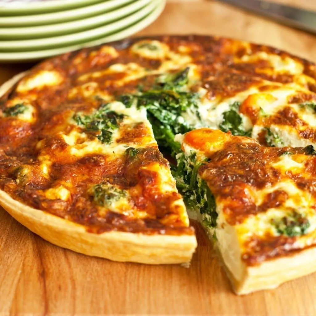Quiche lorraine fransk ost