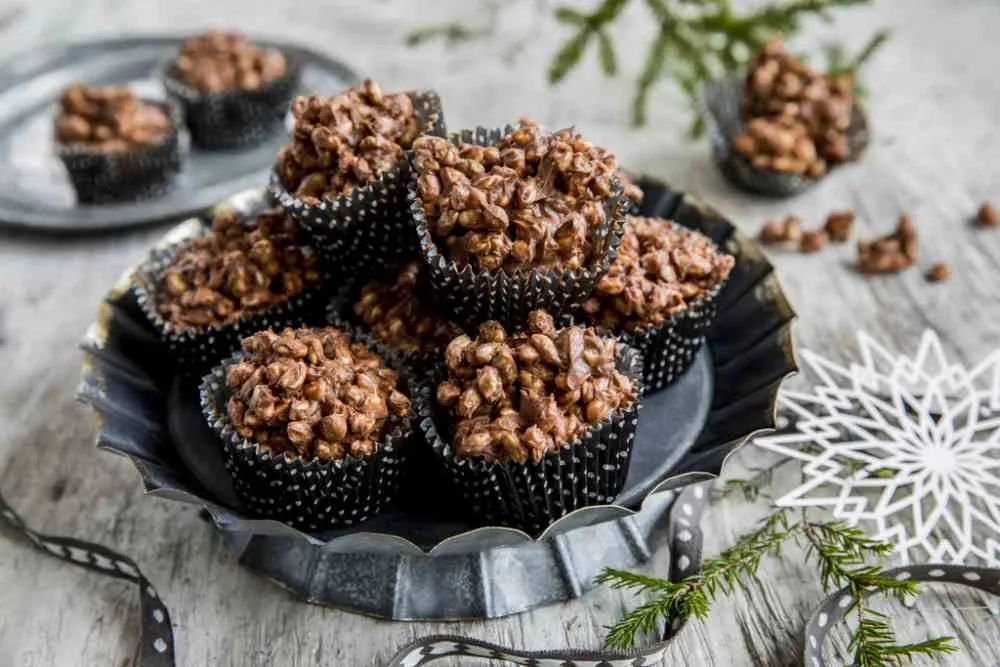 Risboller ris puffet mammas hjemmelagde julekaker