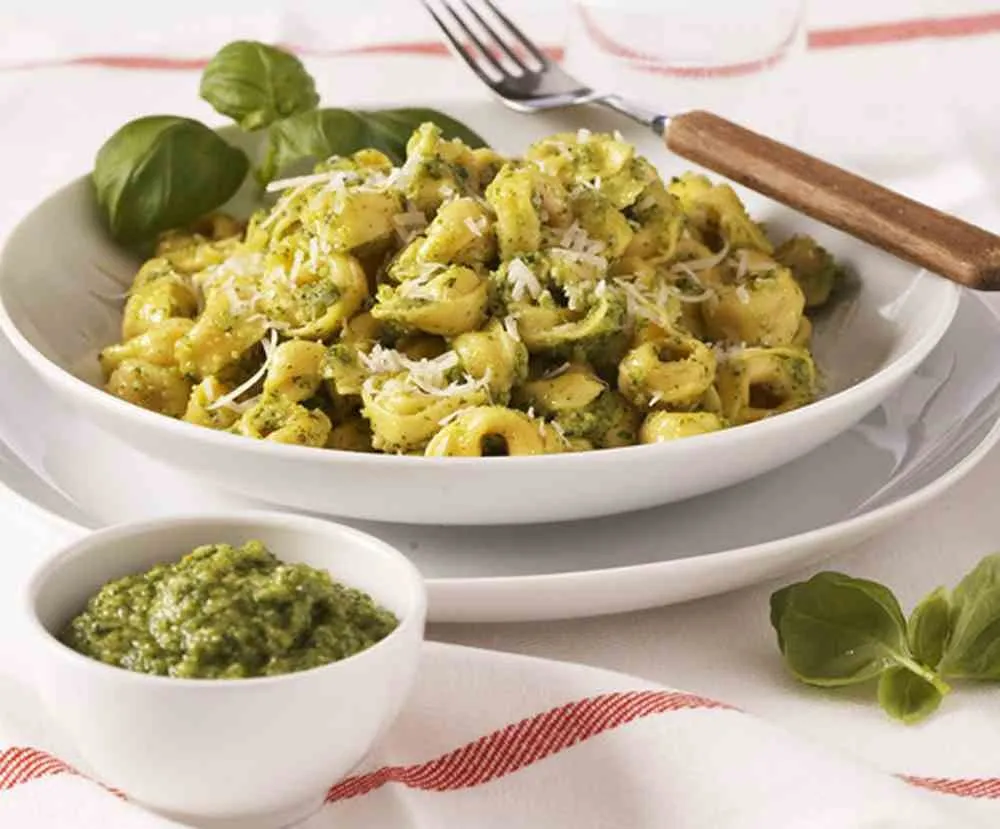 Tortellini kylling pesto meny