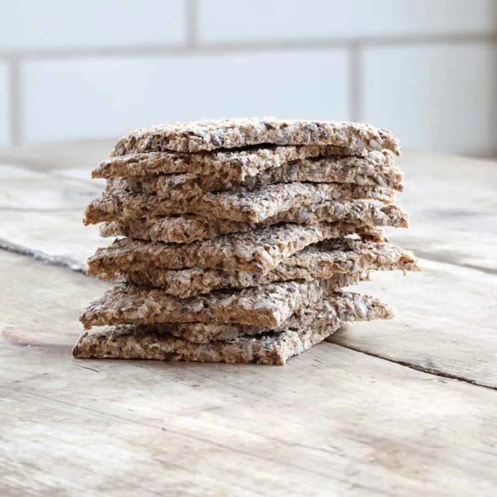 Oppskrift low fodmap knekkebrød