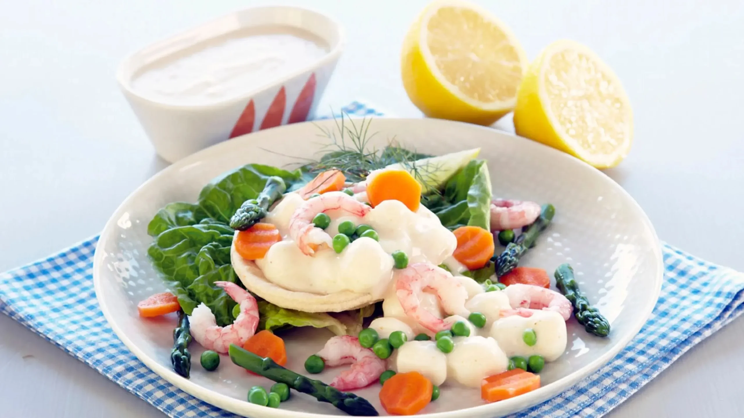 Tine hvit saus middag hovedretter ukemeny kokebok handleliste