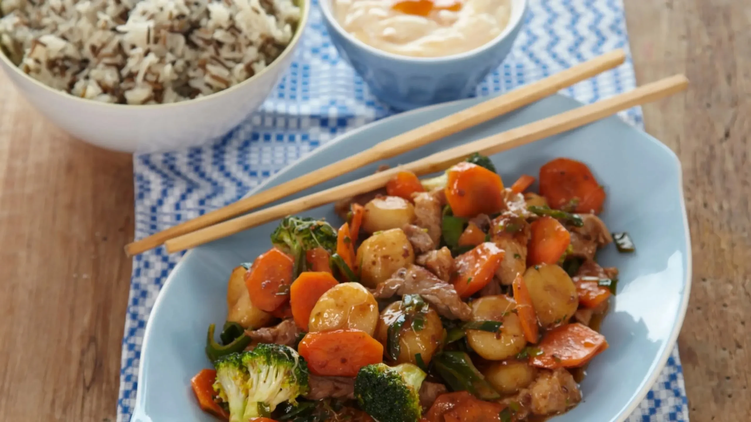 Oppskrift wok med svinekjøtt