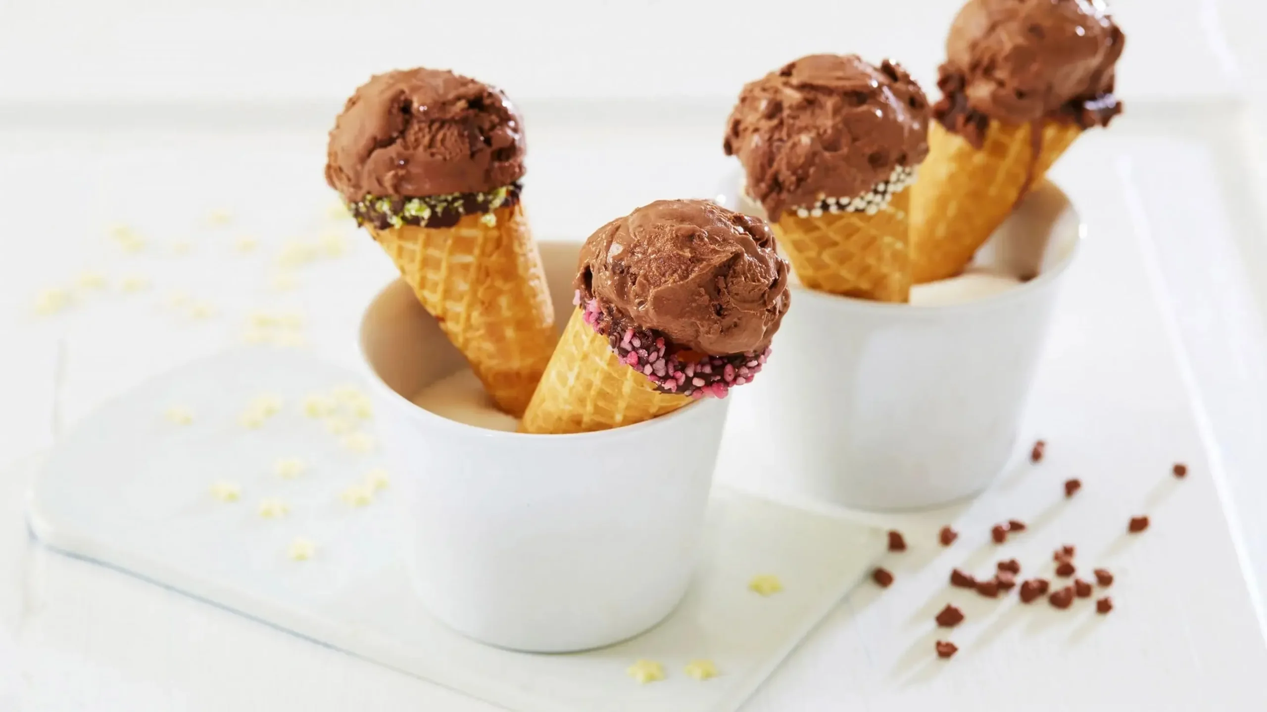 Sjokoladeis oppskrift