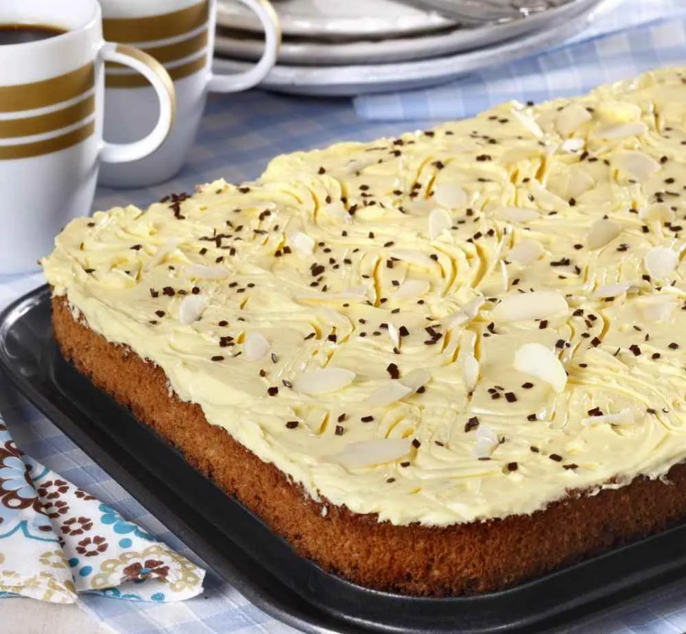 Suksessterte langpanne oppskrift