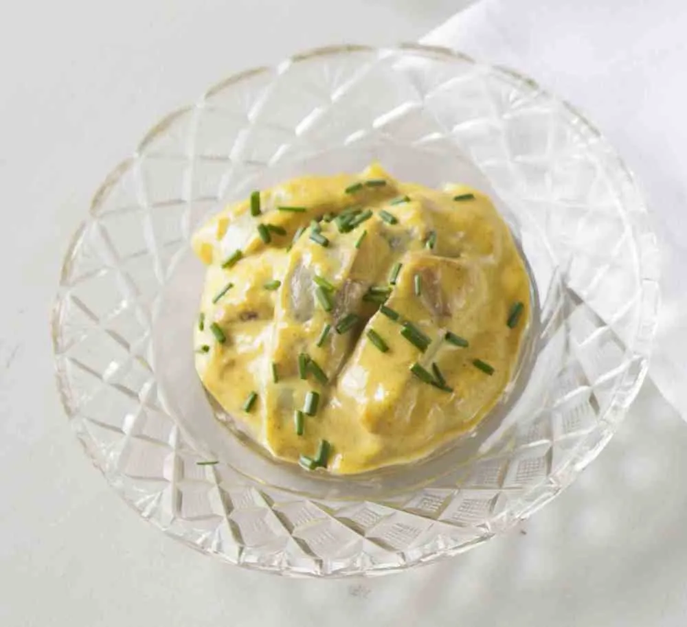 Sennepssild oppskrift