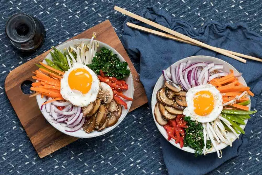 Bibimbap oppskrift