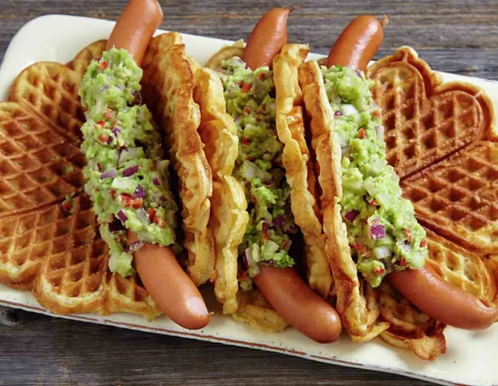 Vegetar pølse oppskrift