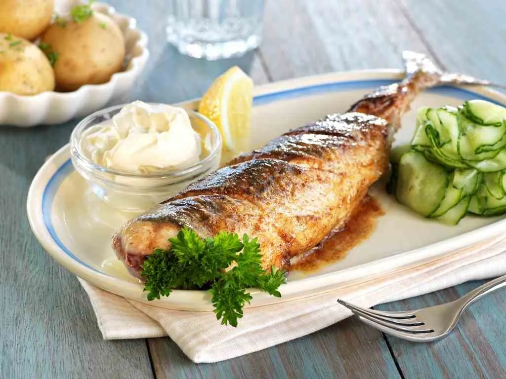 Stekt isgalt oppskrift