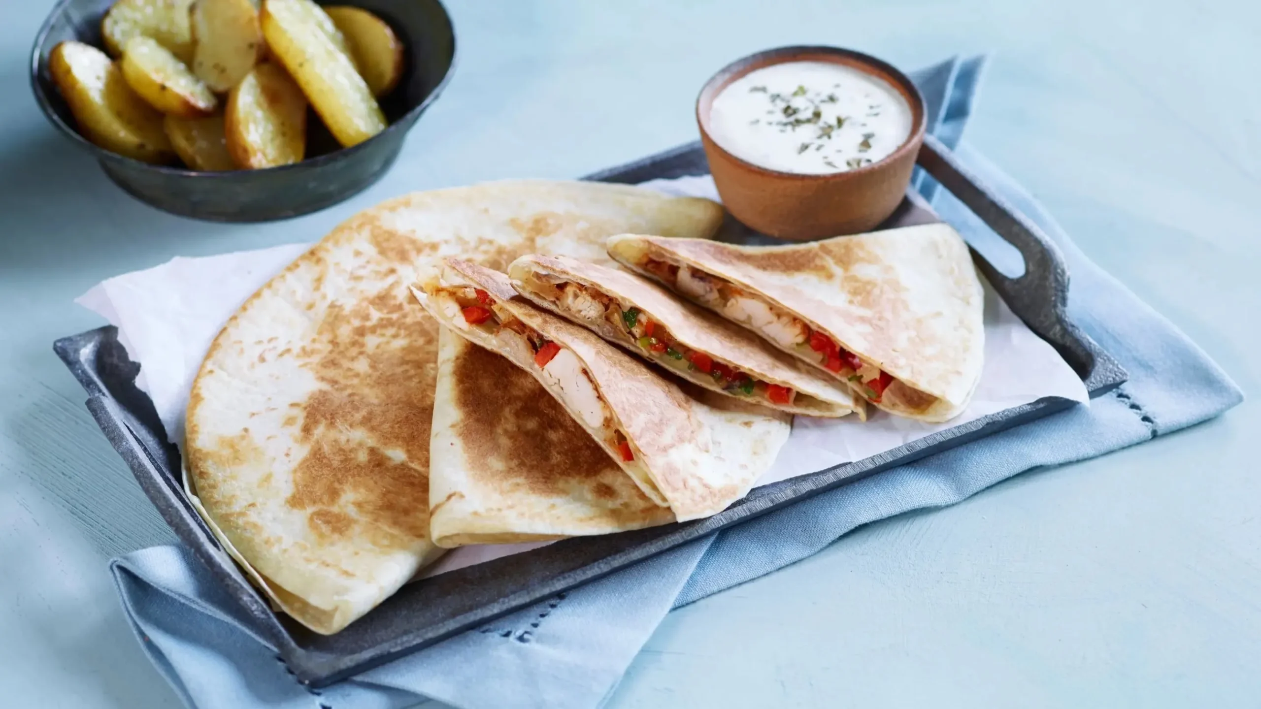 Oppskrift quesadilla kylling