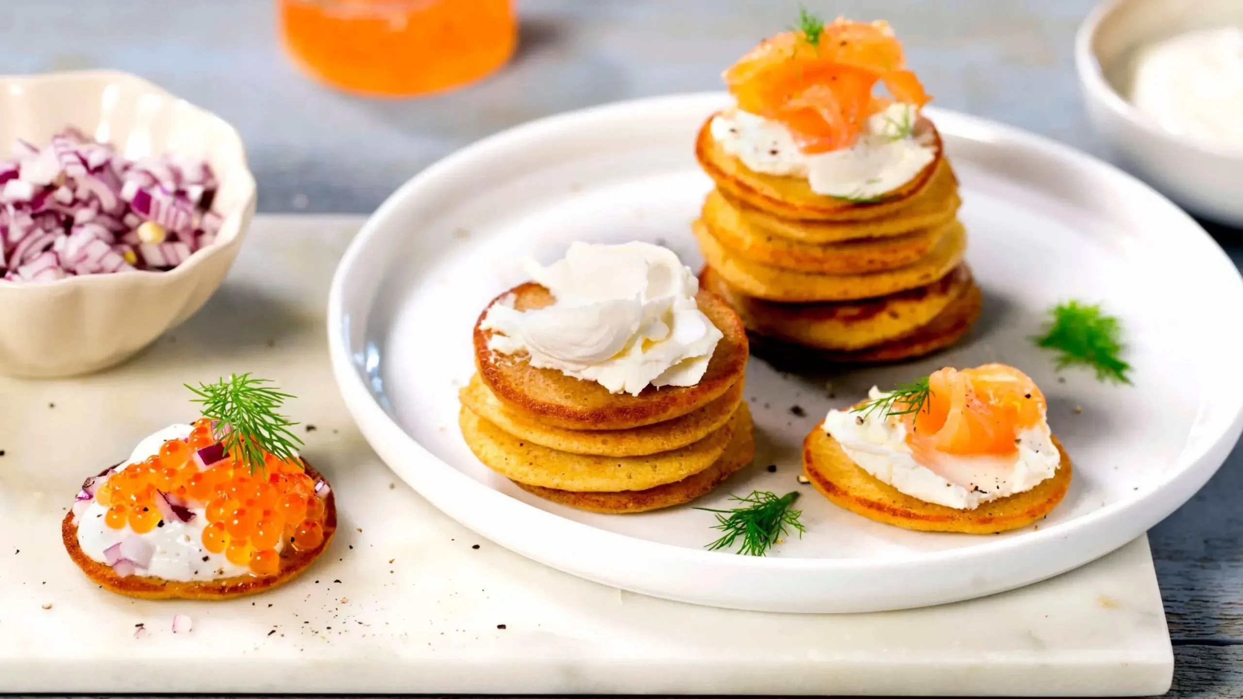 Blinis oppskrift uten bokhvete