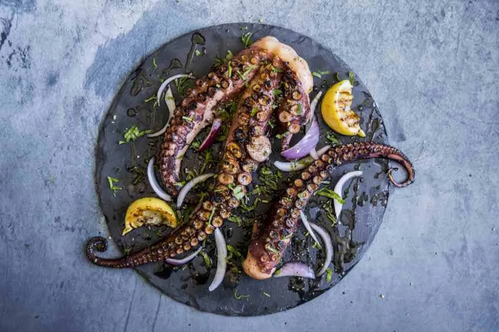 Blekksprut oppskrift